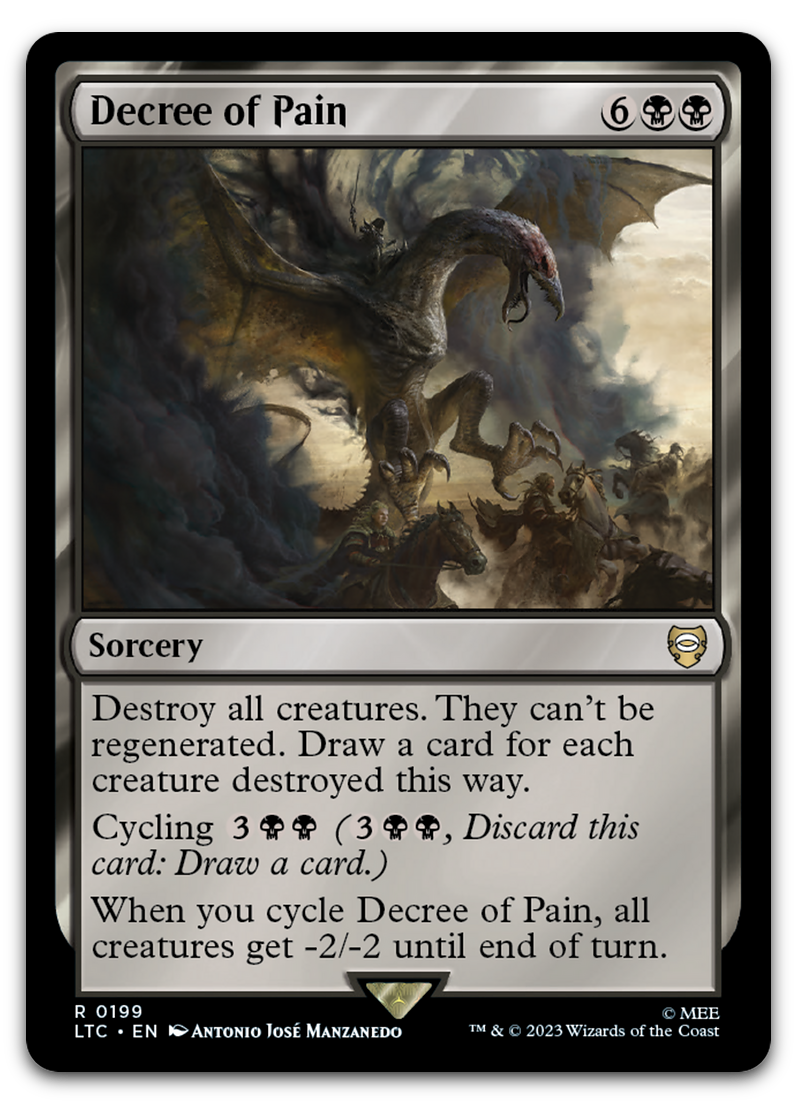 Decree of Pain (Commander: The Lord of the Rings: Tales of Middle-earth)