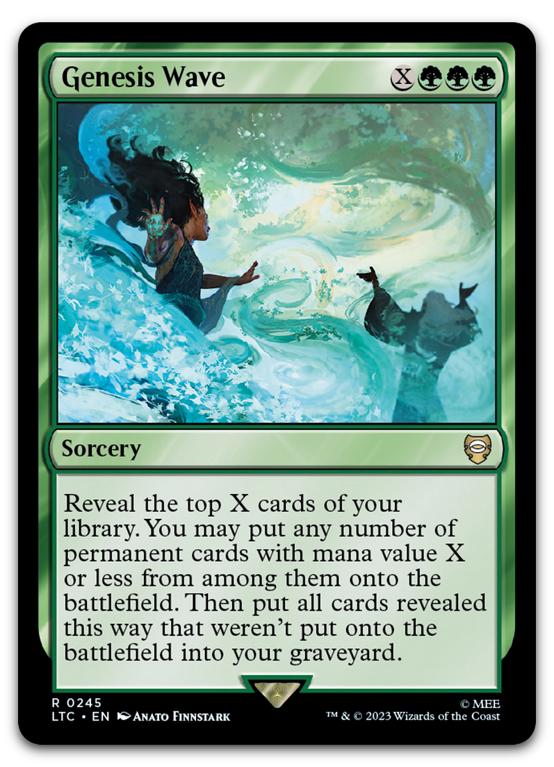 Genesis Wave (Commander: The Lord of the Rings: Tales of Middle-earth)