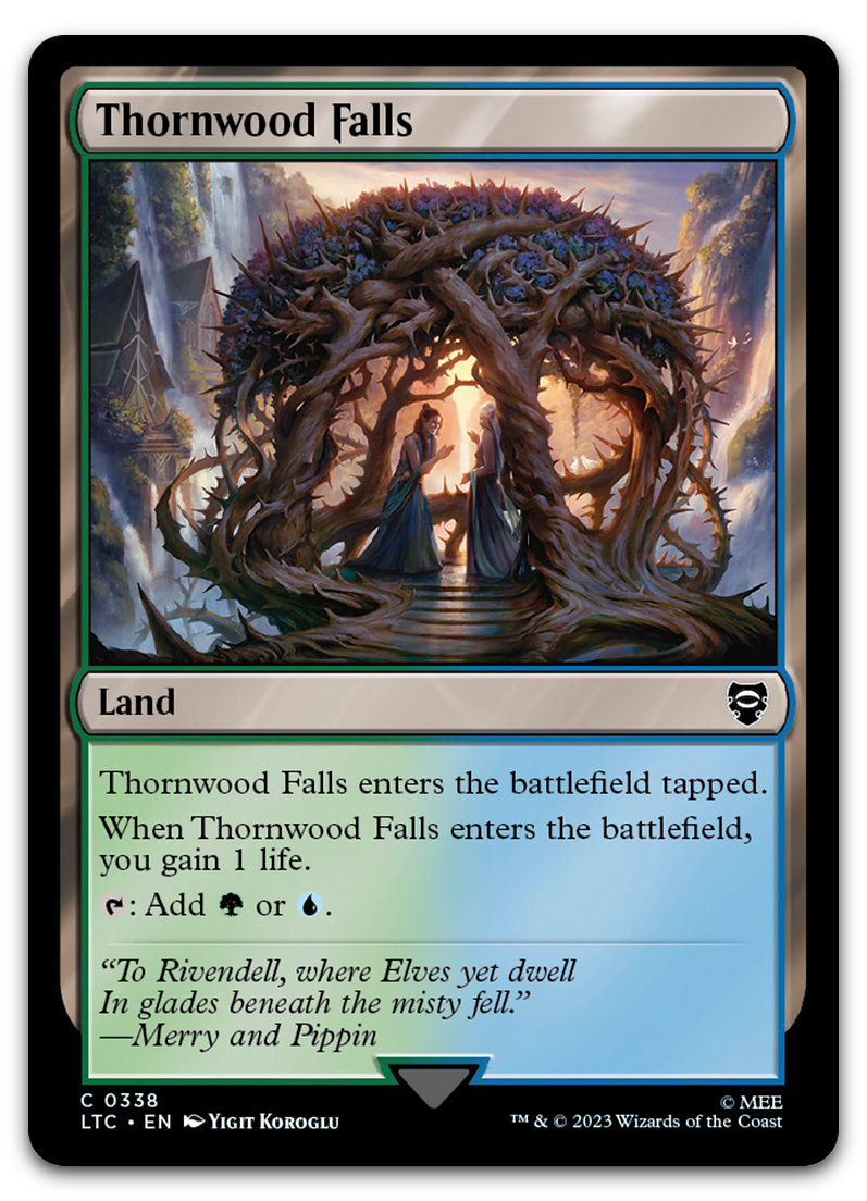 Thornwood Falls (Commander: The Lord of the Rings: Tales of Middle-earth)