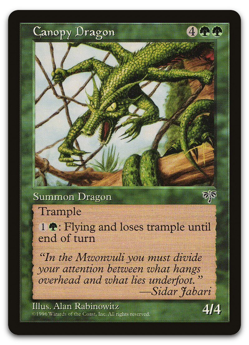 Canopy Dragon (Mirage)