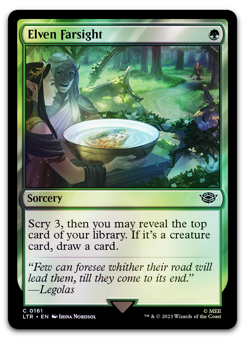 Elven Farsight (Universes Beyond: The Lord of the Rings: Tales of Middle-earth)