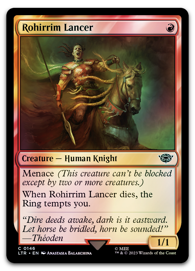 Rohirrim Lancer (Universes Beyond: The Lord of the Rings: Tales of Middle-earth)