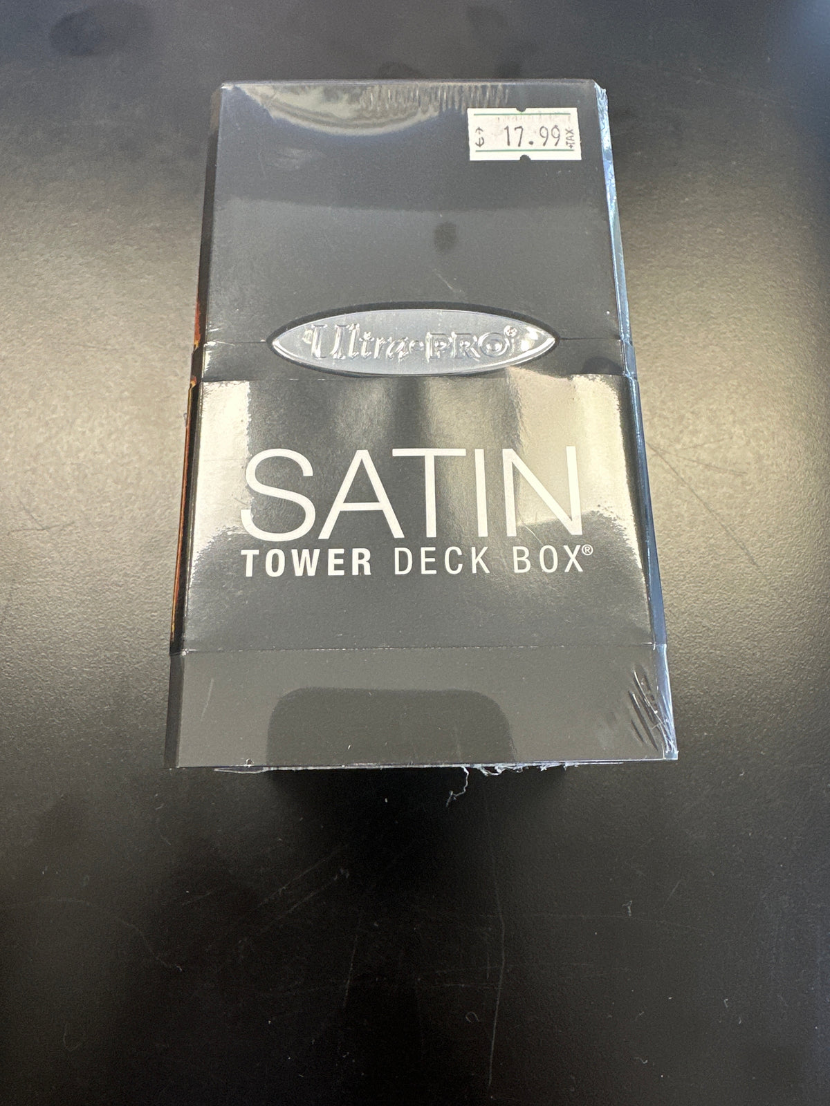 Ultra pro Satin Tower Deckbox with Dice Tray (Black)