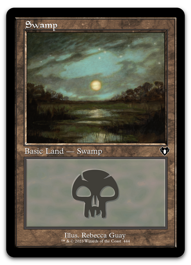 Swamp (444) (Retro Frame) (Commander Masters)