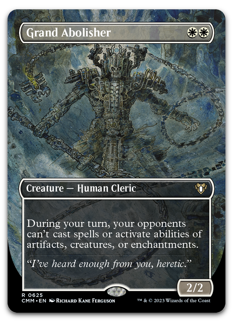 Grand Abolisher (Borderless) (Commander Masters)