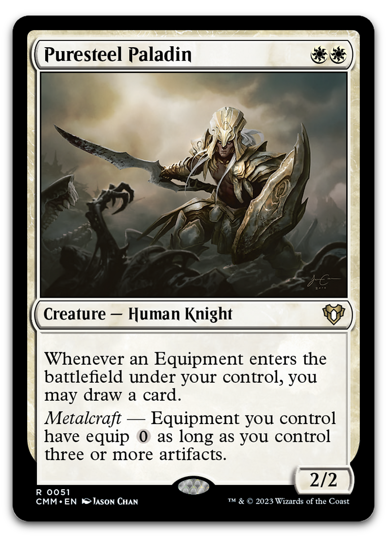 Puresteel Paladin (Commander Masters)