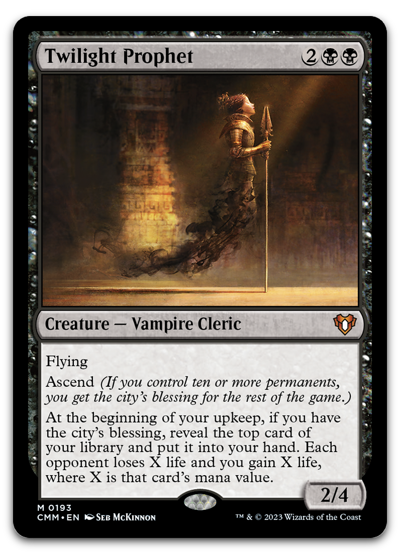 Twilight Prophet (Commander Masters)