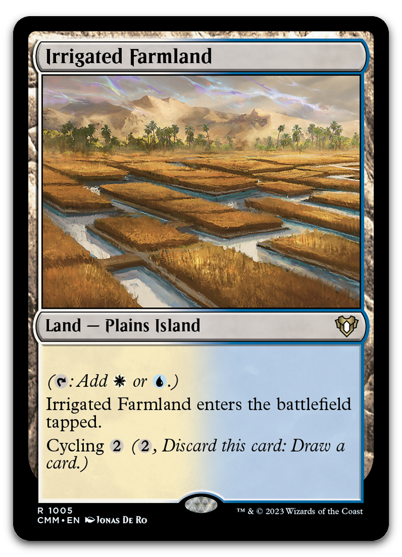 Irrigated Farmland (Commander Masters)