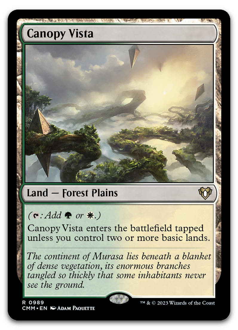Canopy Vista (Commander Masters)