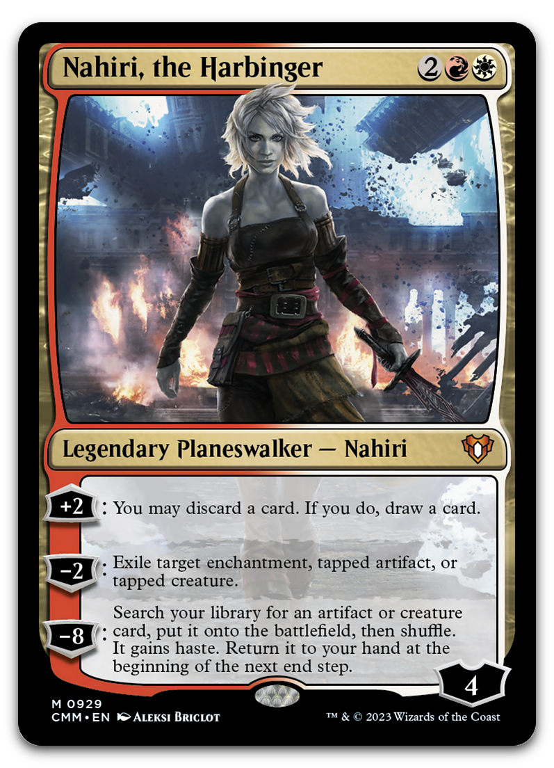Nahiri, the Harbinger (Commander Masters)