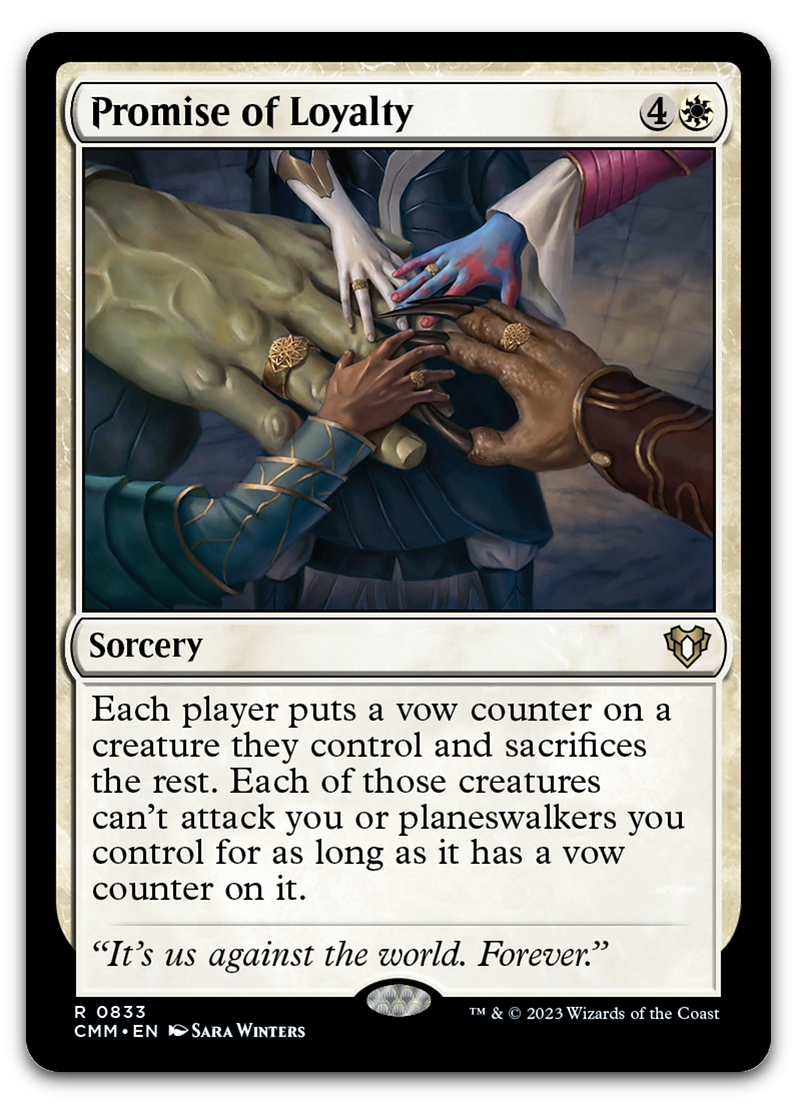 Promise of Loyalty (Commander Masters)