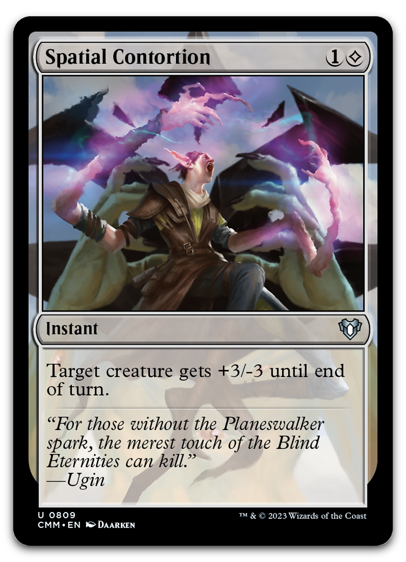 Spatial Contortion (Commander Masters)