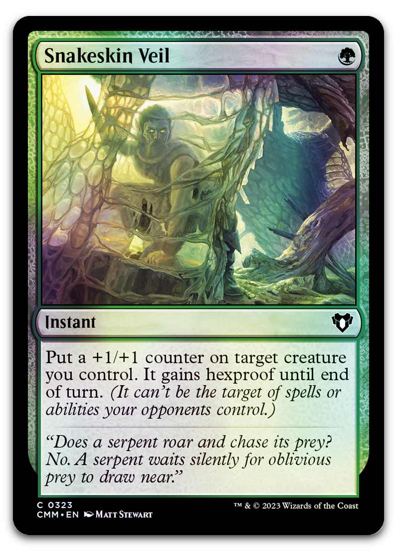 Snakeskin Veil (Commander Masters)