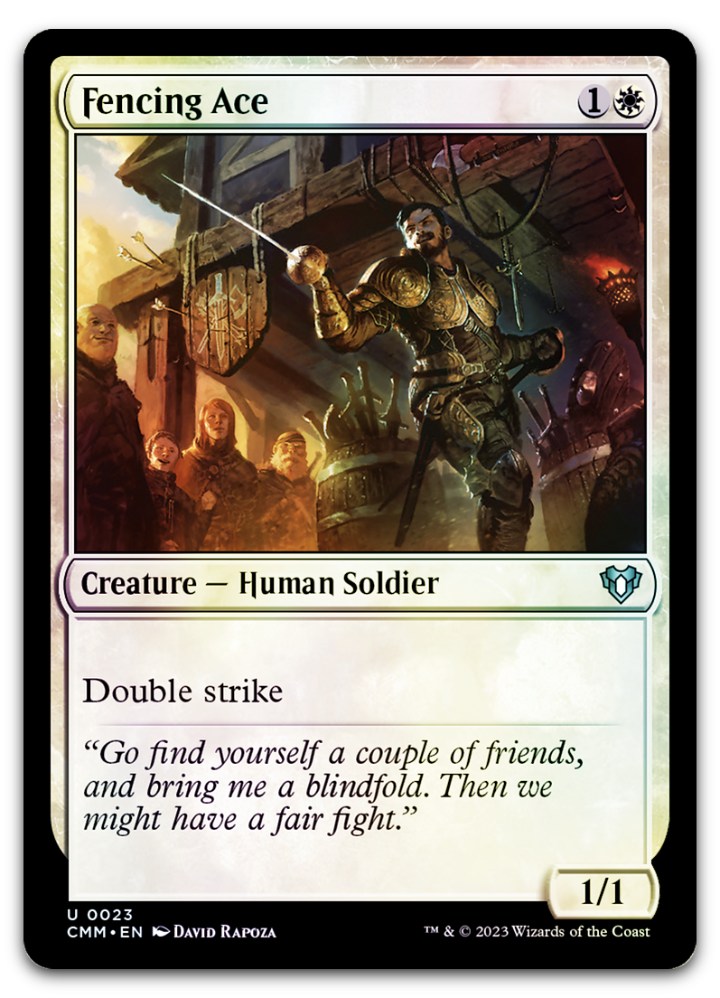 Fencing Ace (Commander Masters)