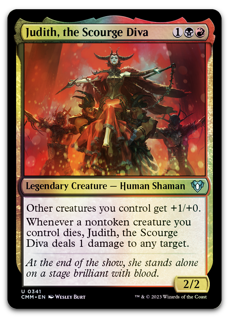 Judith, the Scourge Diva (Commander Masters)