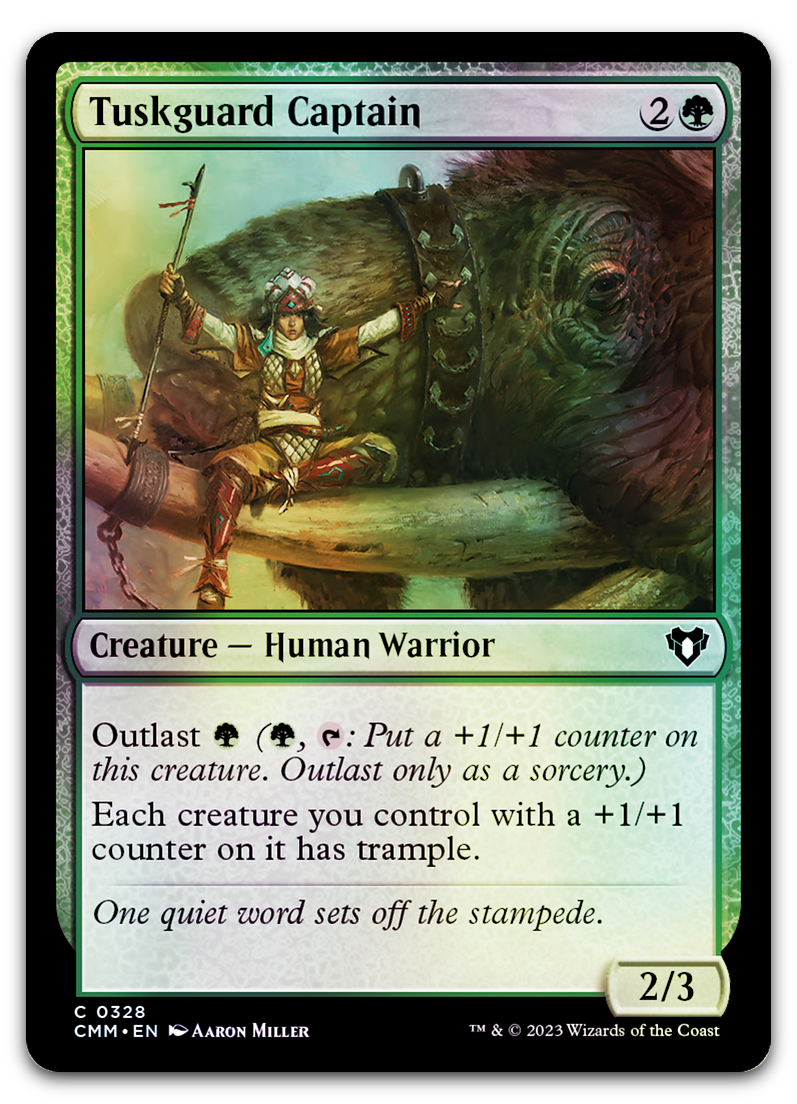 Tuskguard Captain (Commander Masters)