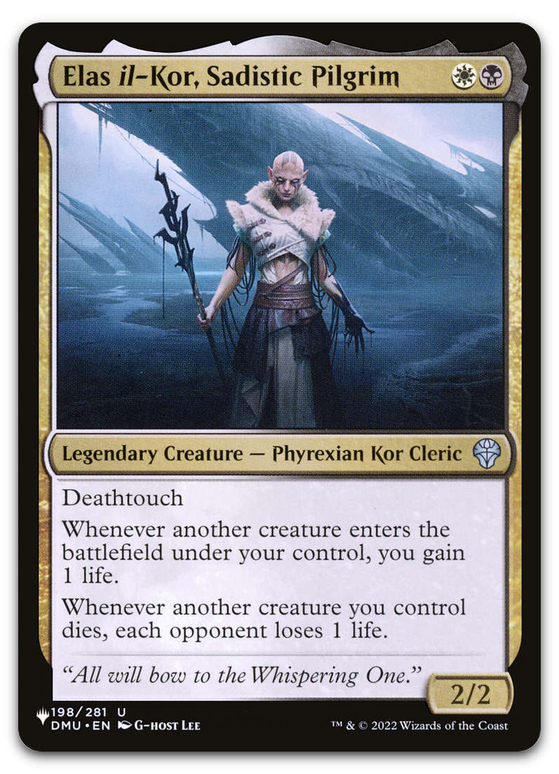 Elas il-Kor, Sadistic Pilgrim (The List Reprints)