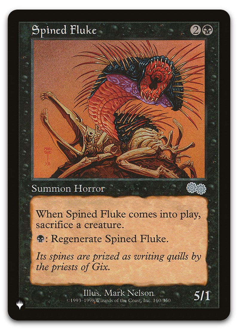 Spined Fluke (The List Reprints)