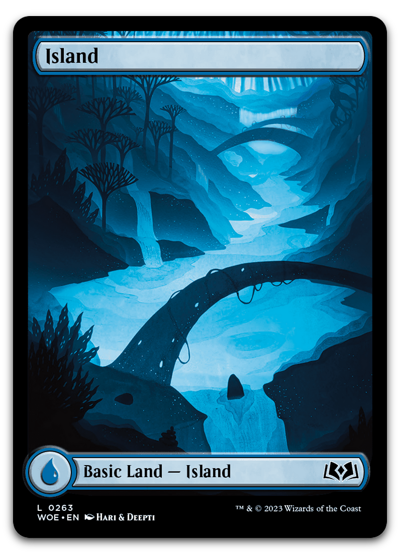 Island (0263) (Wilds of Eldraine)