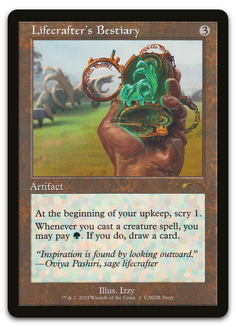 Lifecrafter's Bestiary (Retro Frame) (WPN & Gateway Promos)
