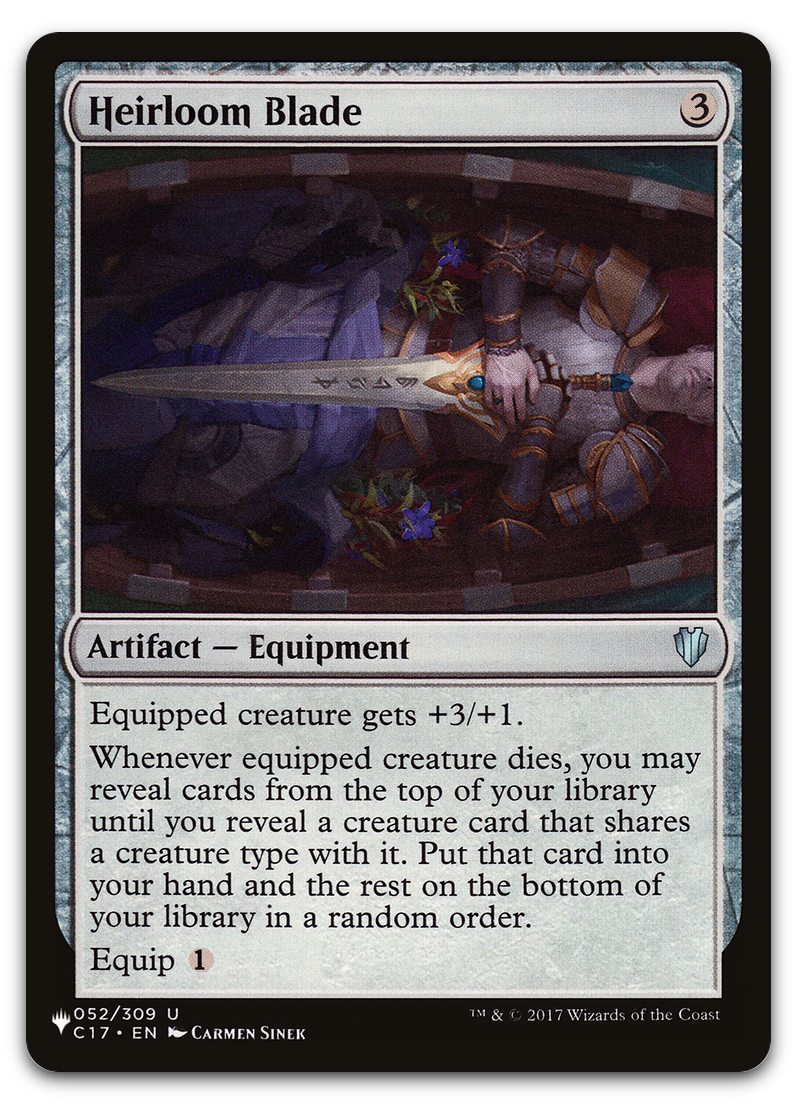 Heirloom Blade (The List Reprints)
