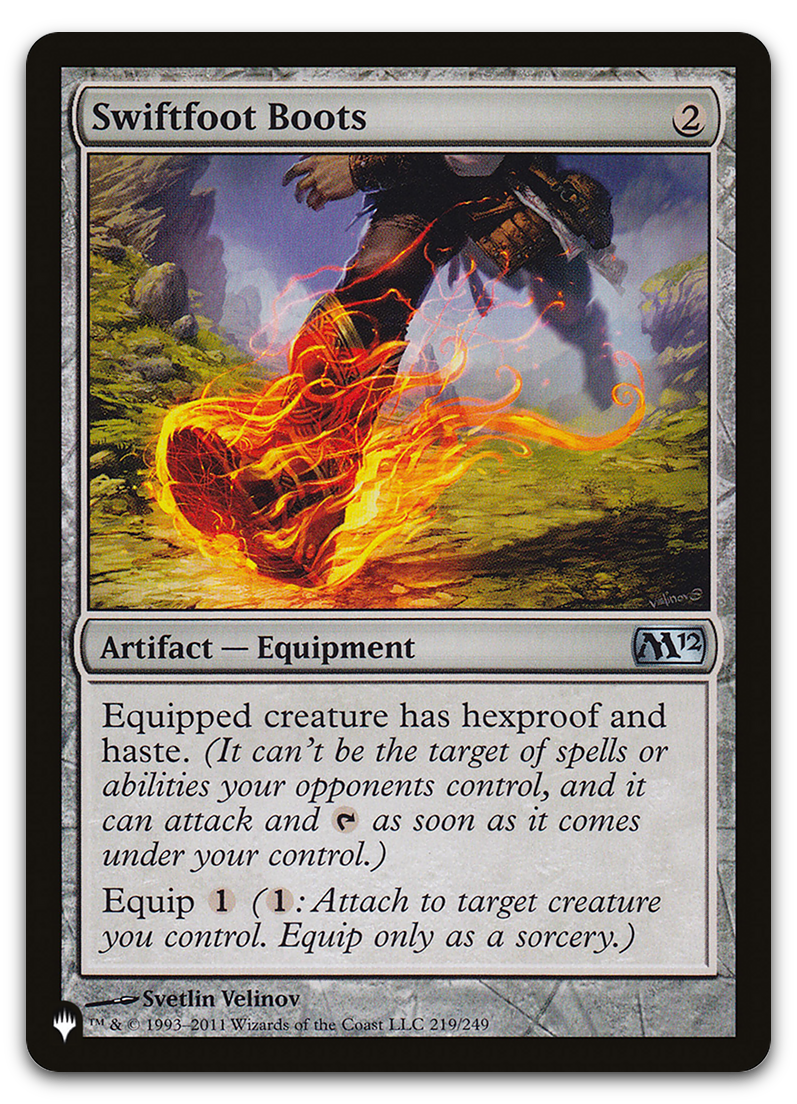 Swiftfoot Boots (M12) (The List Reprints)