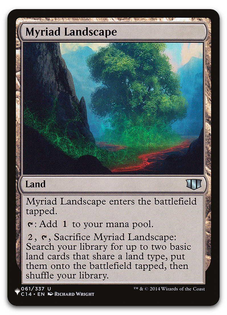 Myriad Landscape (C14) (The List Reprints)
