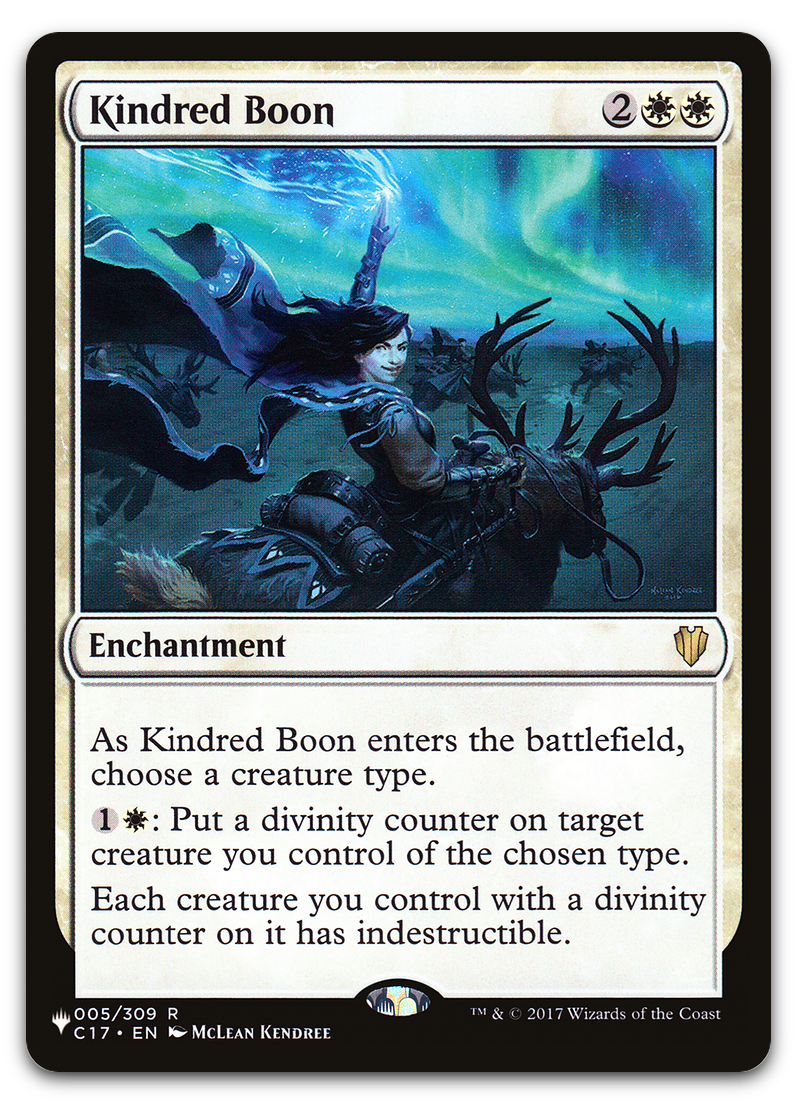 Kindred Boon (The List Reprints)