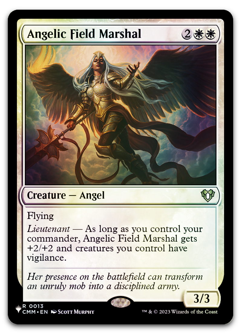 Angelic Field Marshal (The List Reprints)