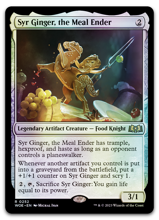 Syr Ginger, the Meal Ender (Wilds of Eldraine)