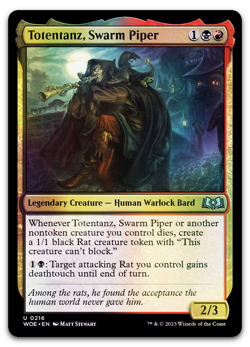 Totentanz, Swarm Piper (Wilds of Eldraine)