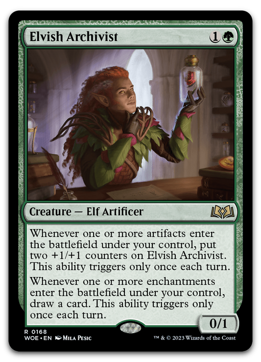 Elvish Archivist (Wilds of Eldraine)