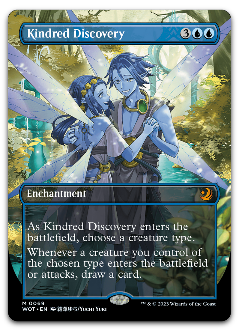 Kindred Discovery (Anime Borderless) (Wilds of Eldraine: Enchanting Tales)