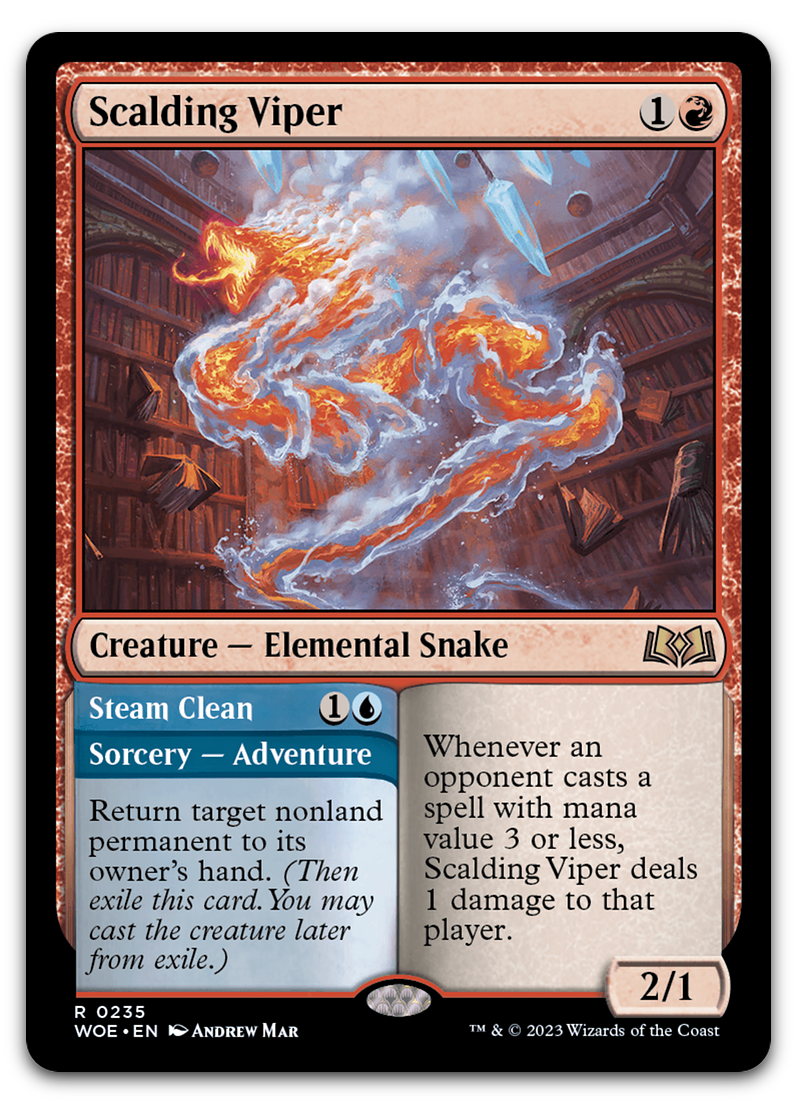 Scalding Viper (Wilds of Eldraine)