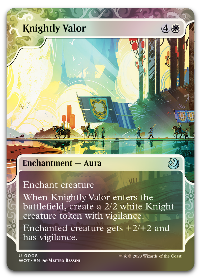Knightly Valor (Wilds of Eldraine: Enchanting Tales)