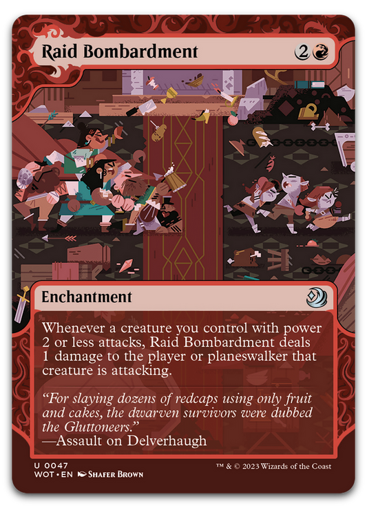 Raid Bombardment (Wilds of Eldraine: Enchanting Tales)