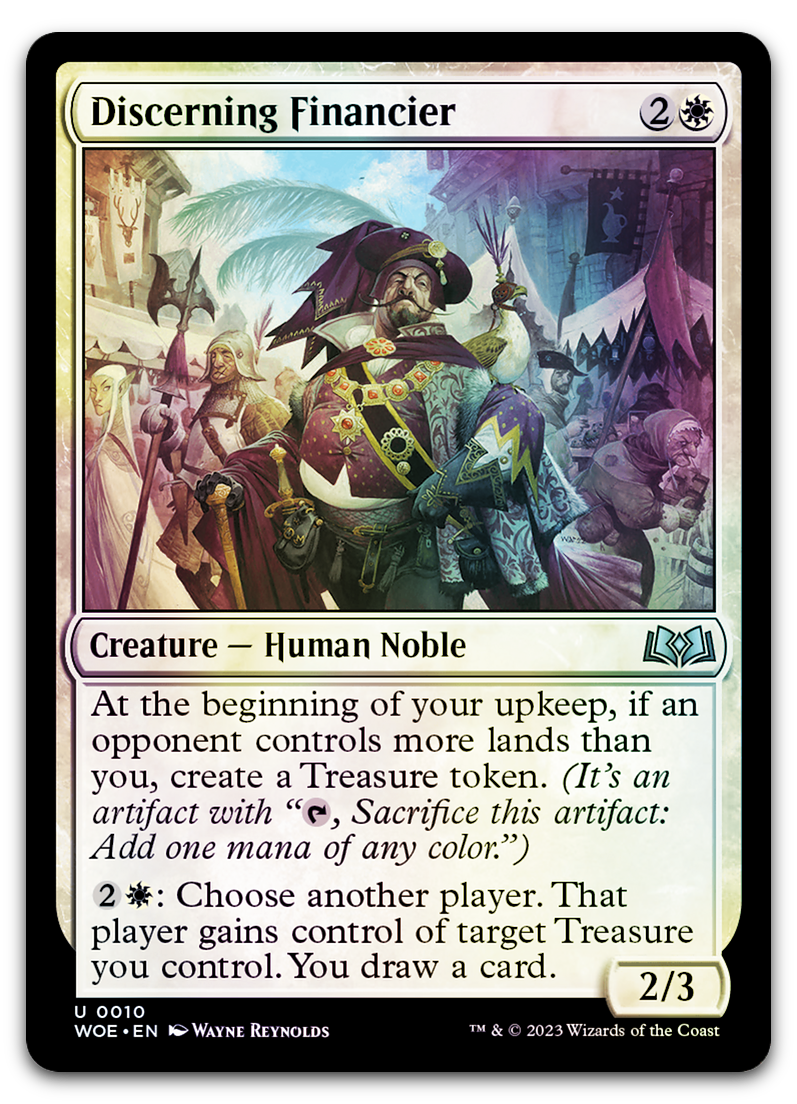 Discerning Financier (Wilds of Eldraine)