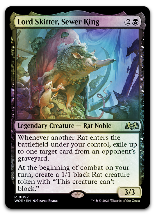 Lord Skitter, Sewer King (Wilds of Eldraine)