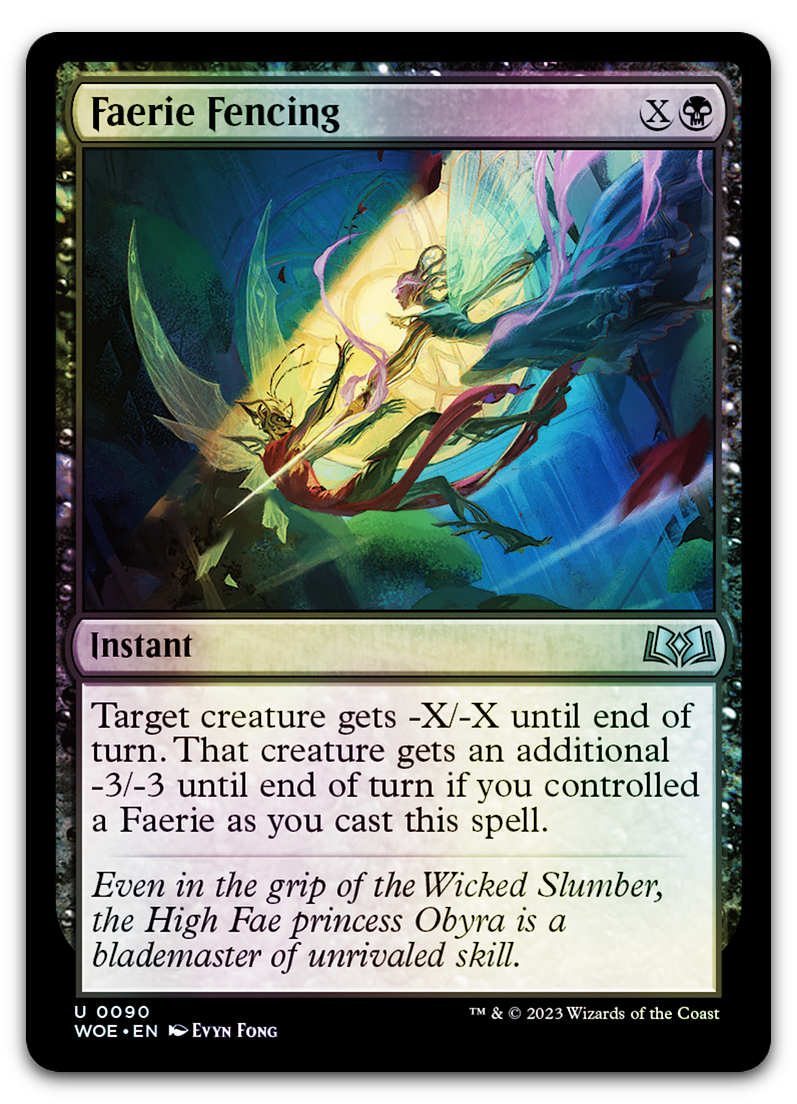 Faerie Fencing (Wilds of Eldraine)