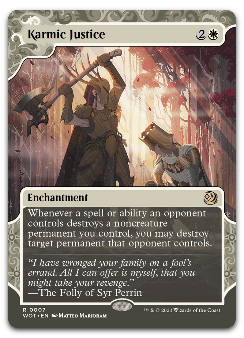Karmic Justice (Wilds of Eldraine: Enchanting Tales)