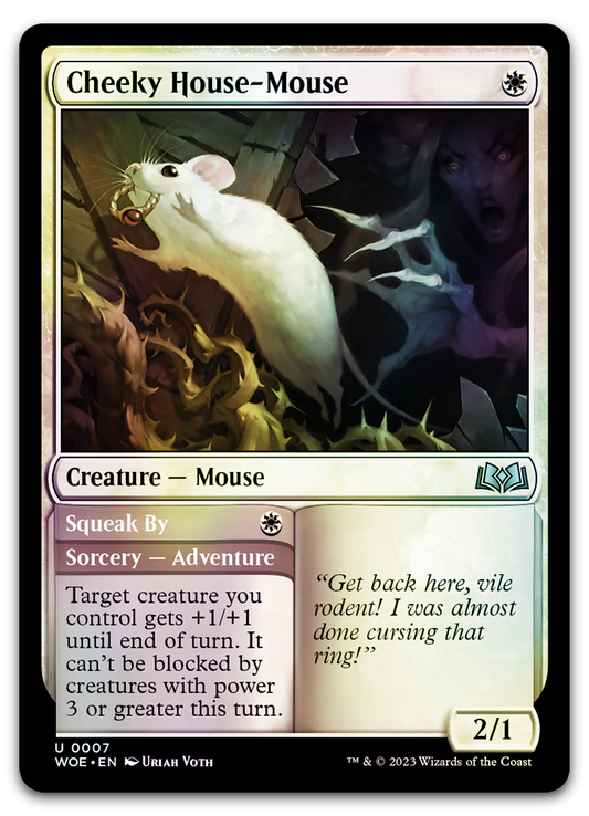 Cheeky House-Mouse (Wilds of Eldraine)