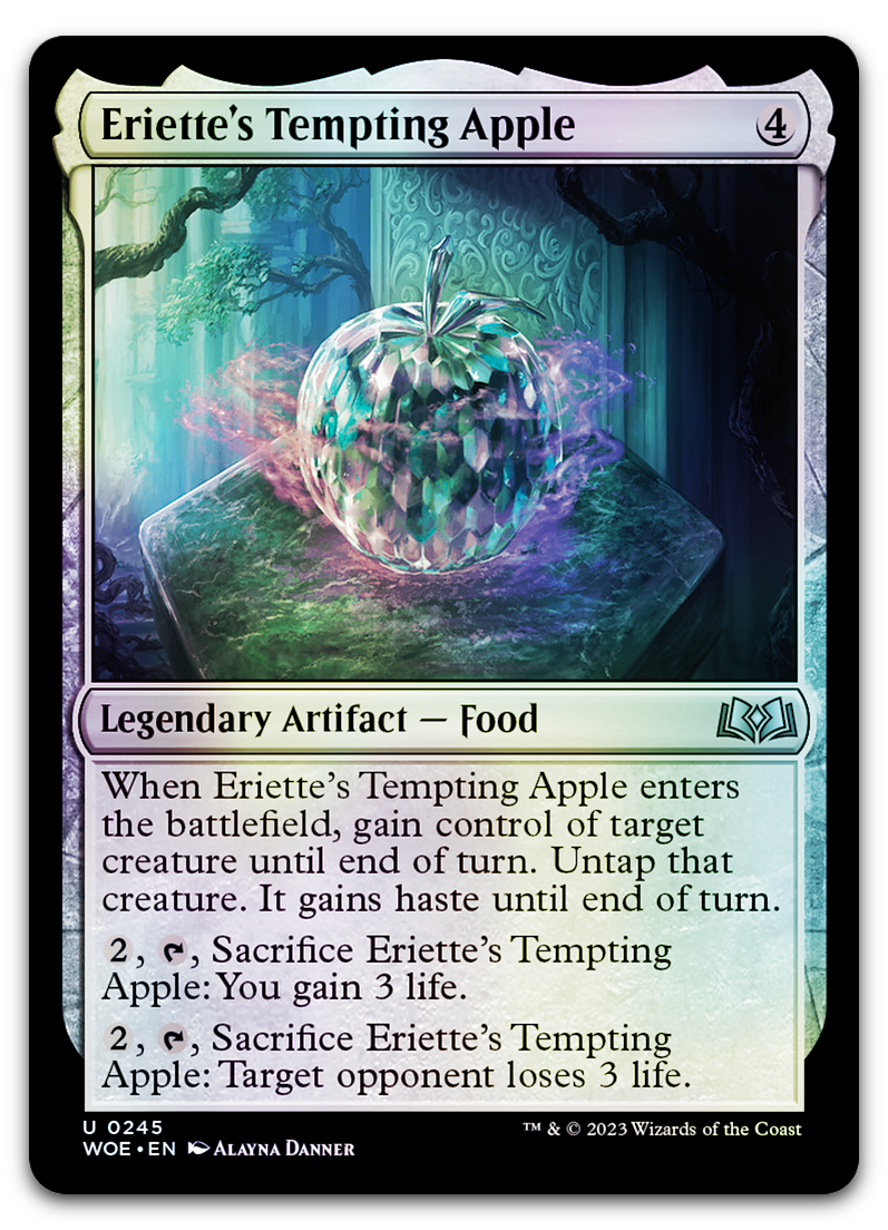 Eriette's Tempting Apple (Wilds of Eldraine)