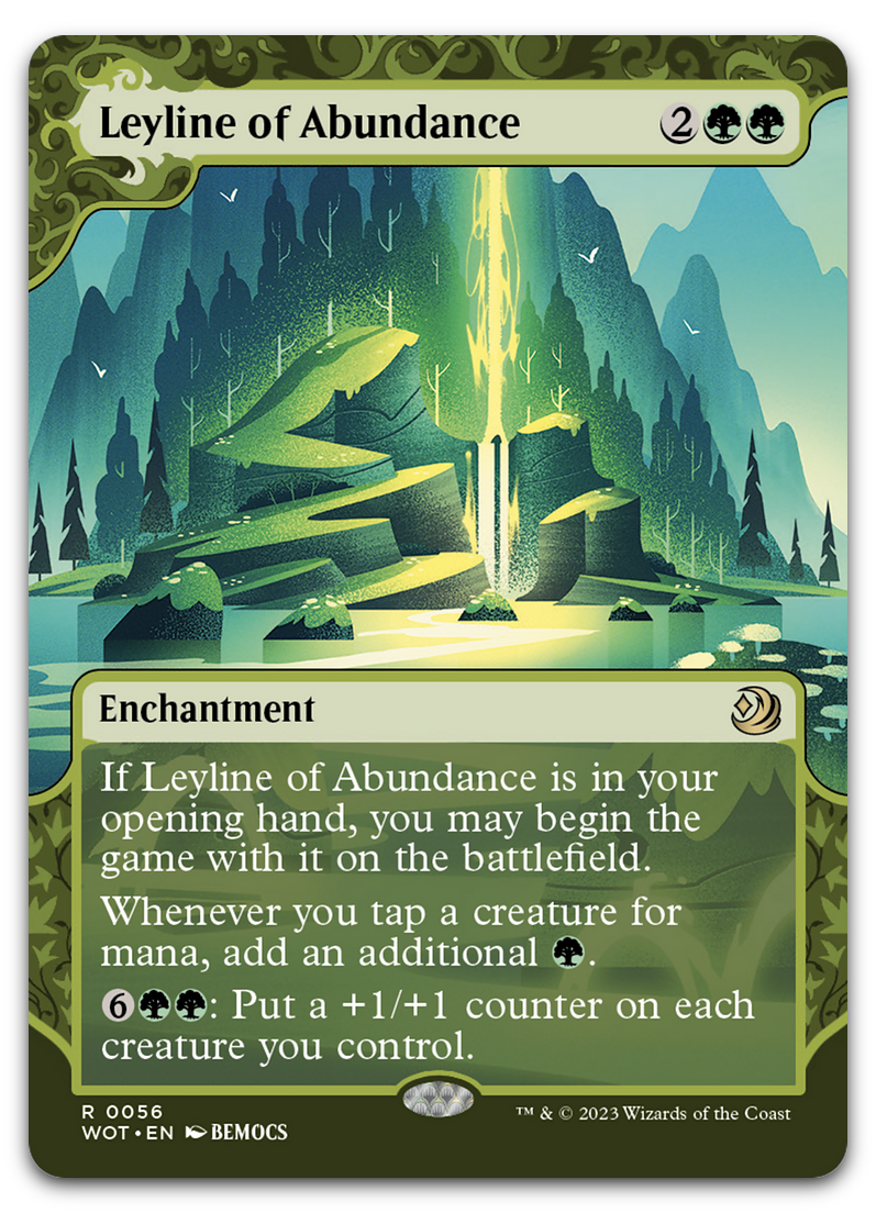 Leyline of Abundance (Wilds of Eldraine: Enchanting Tales)