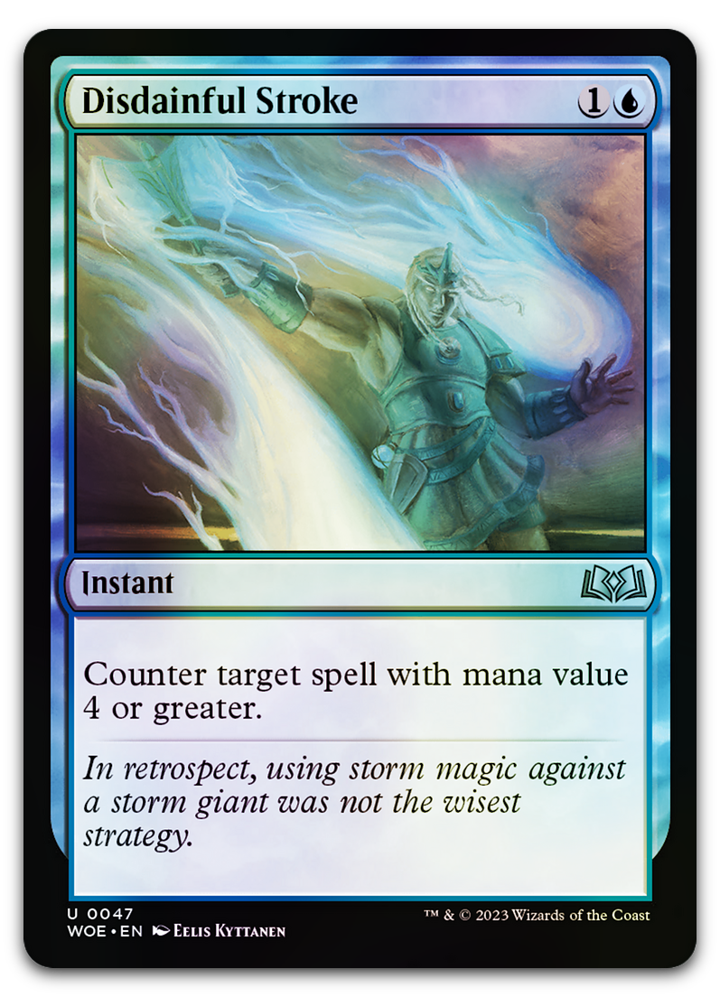 Disdainful Stroke (Wilds of Eldraine)