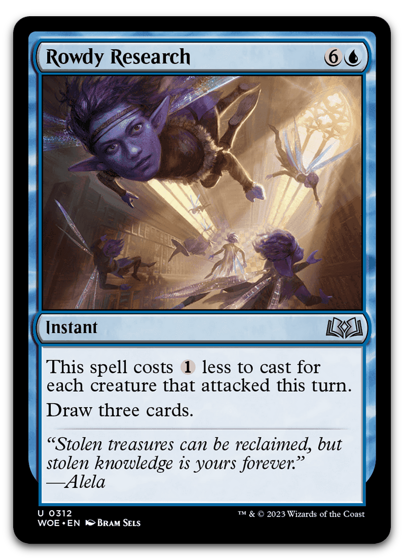 Rowdy Research (Wilds of Eldraine)