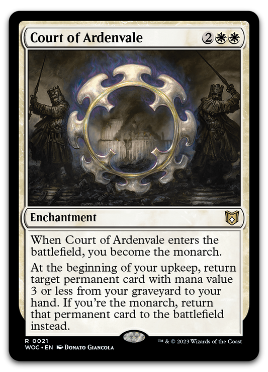Court of Ardenvale (Commander: Wilds of Eldraine)