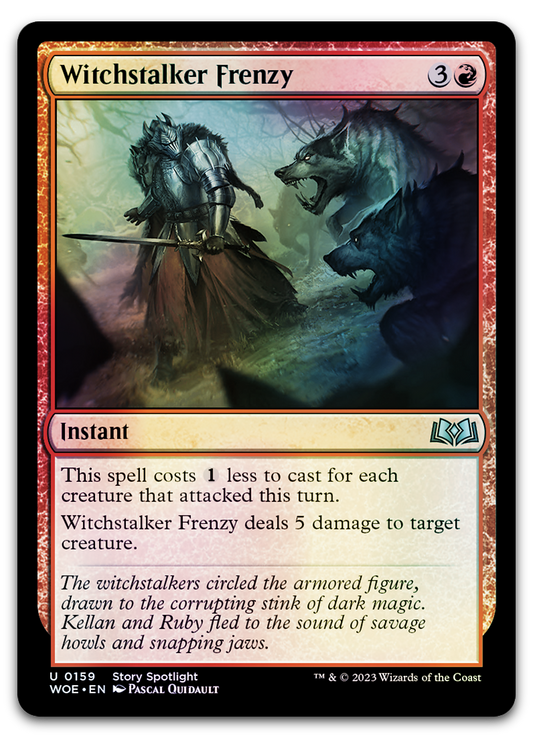 Witchstalker Frenzy (Wilds of Eldraine)