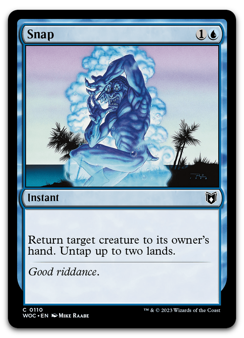 Snap (Commander: Wilds of Eldraine)