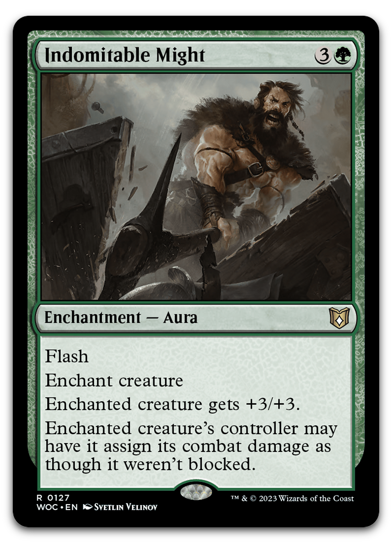 Indomitable Might (Commander: Wilds of Eldraine)