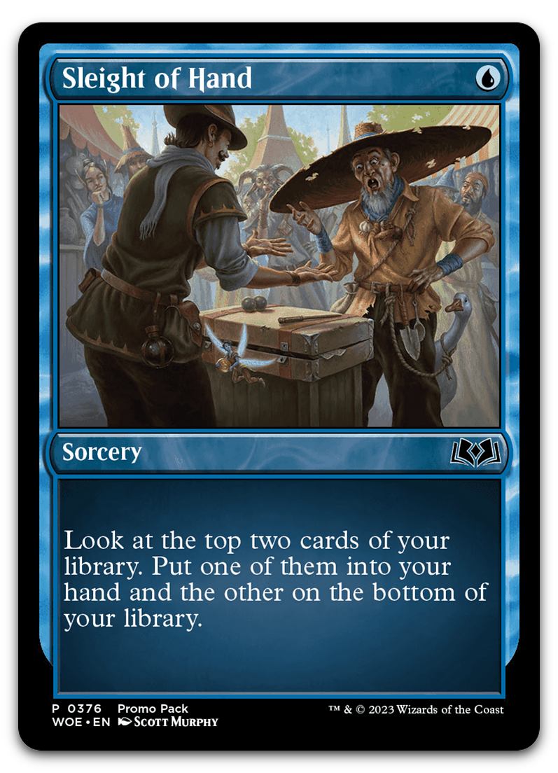 Sleight of Hand (Promo Pack: Wilds of Eldraine)